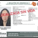 Hallan sin vida a Patricia, desaparecida en Jocotitlán