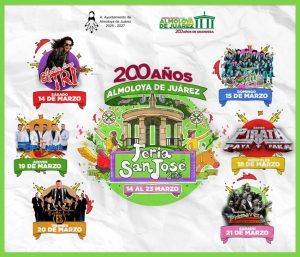 La Feria de San José en. Almoloya de Juárez arranca este sábado