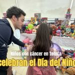 Niños con cáncer en Toluca celebran su día entre magia y risas