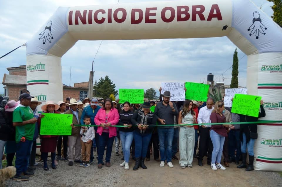 Obra pública arranca en Almoloya de Juárez