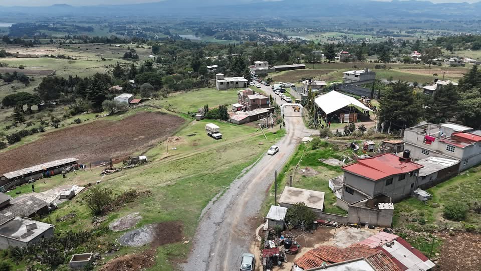 Obra pública arranca en Almoloya de Juárez