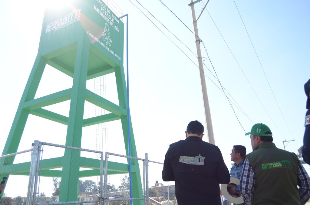 Agua en Almoloya de Juárez llegará a 150 hogares