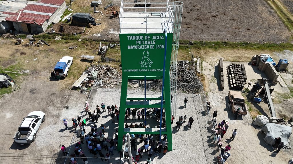 Agua en Almoloya de Juárez llegará a 150 hogares